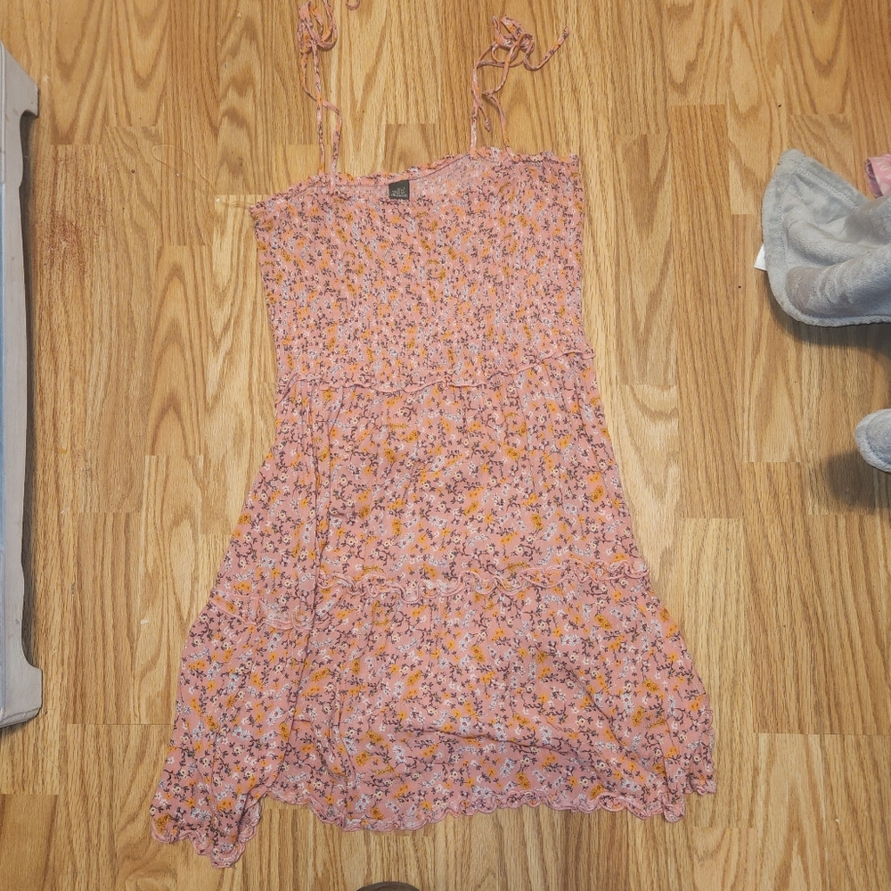 FLORAL TARGET DRESS